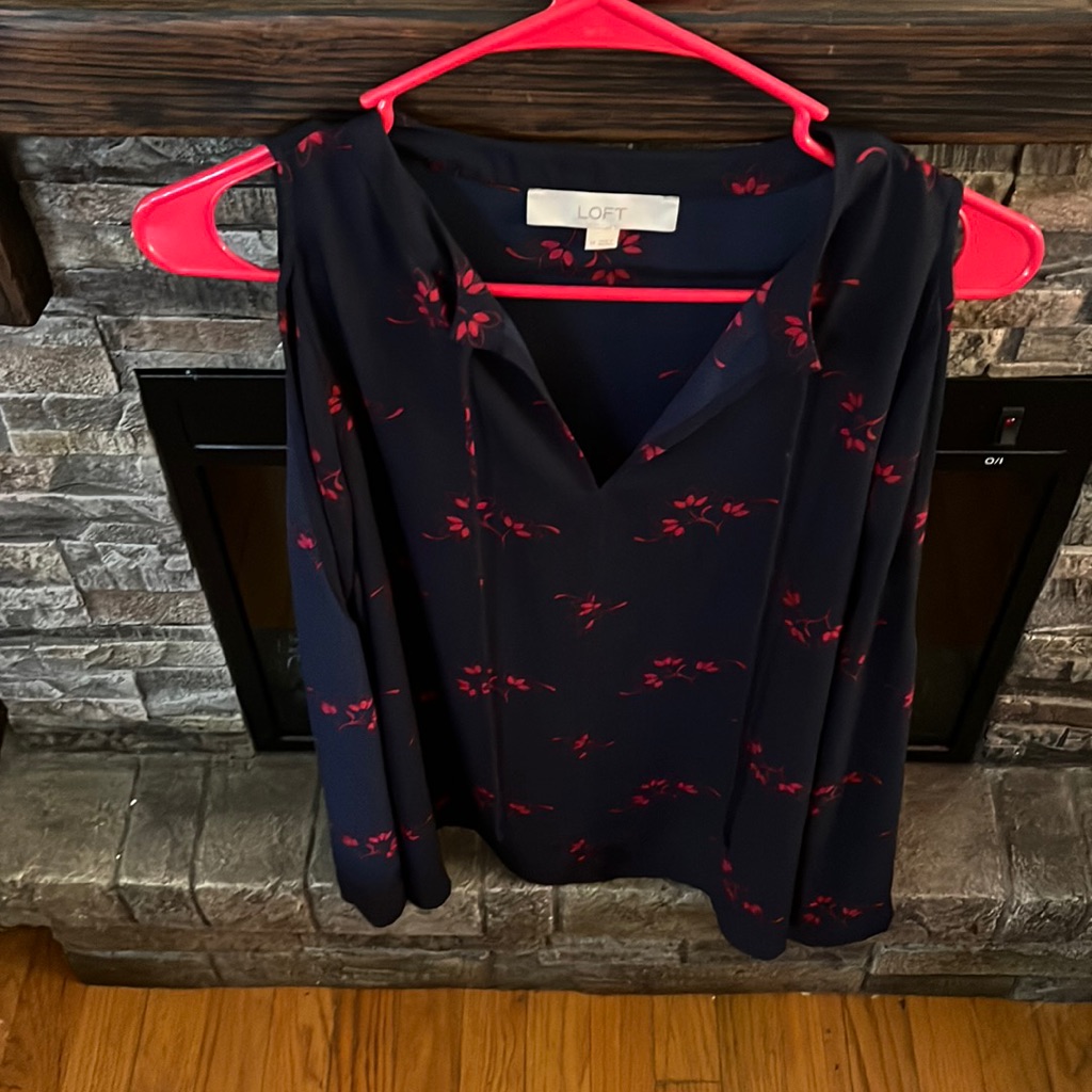 Loftcoldshoulderblouse